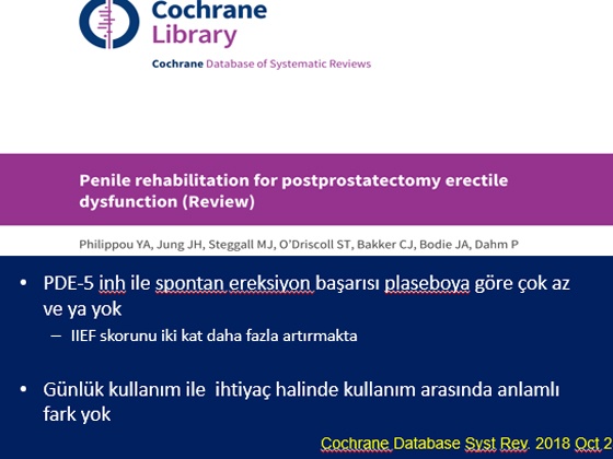 Radikal Prostatektomi Sonrası Erektil Disfonksiyon