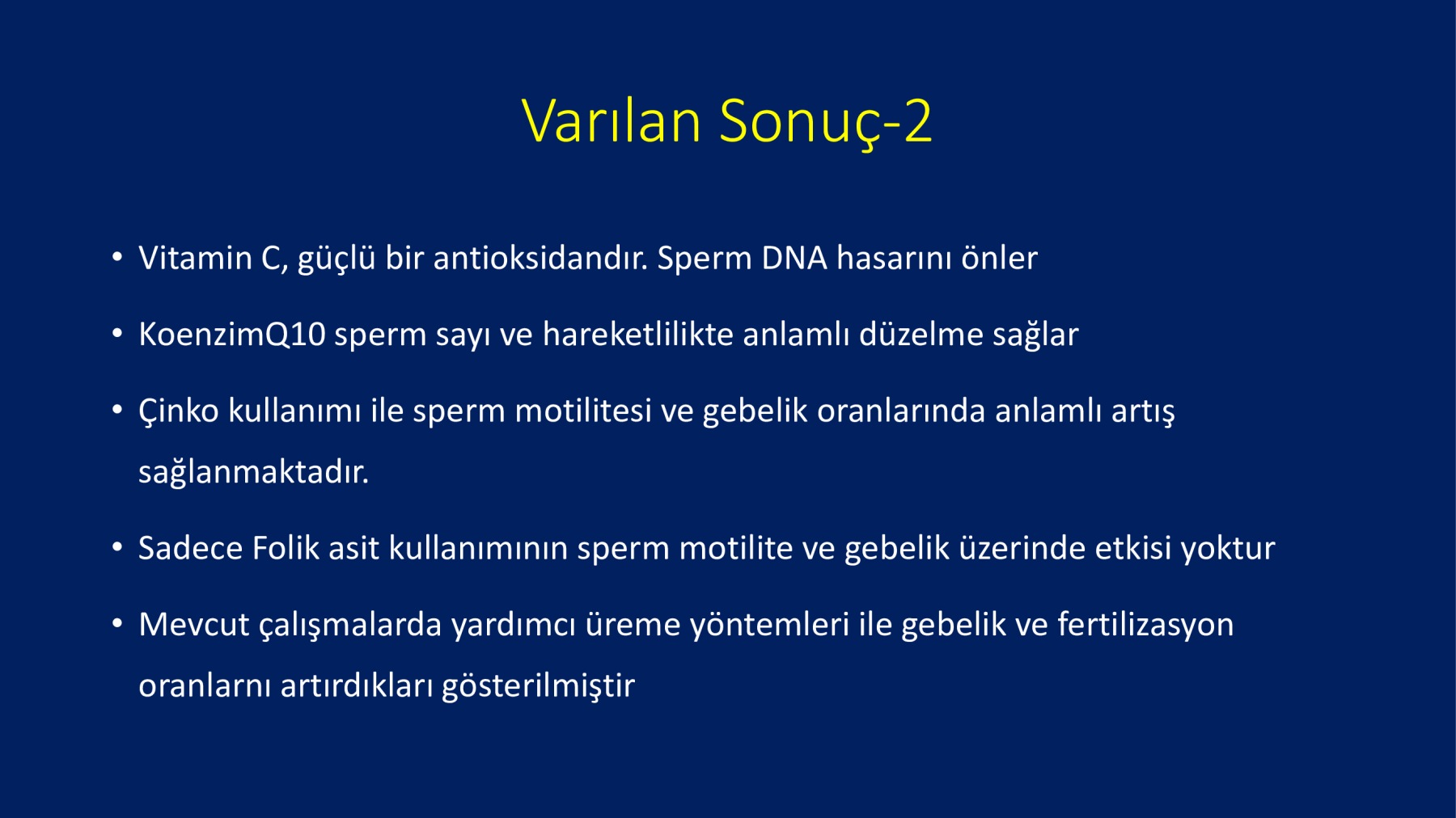 Erkek İnfertilitesinde Proxeed Plus