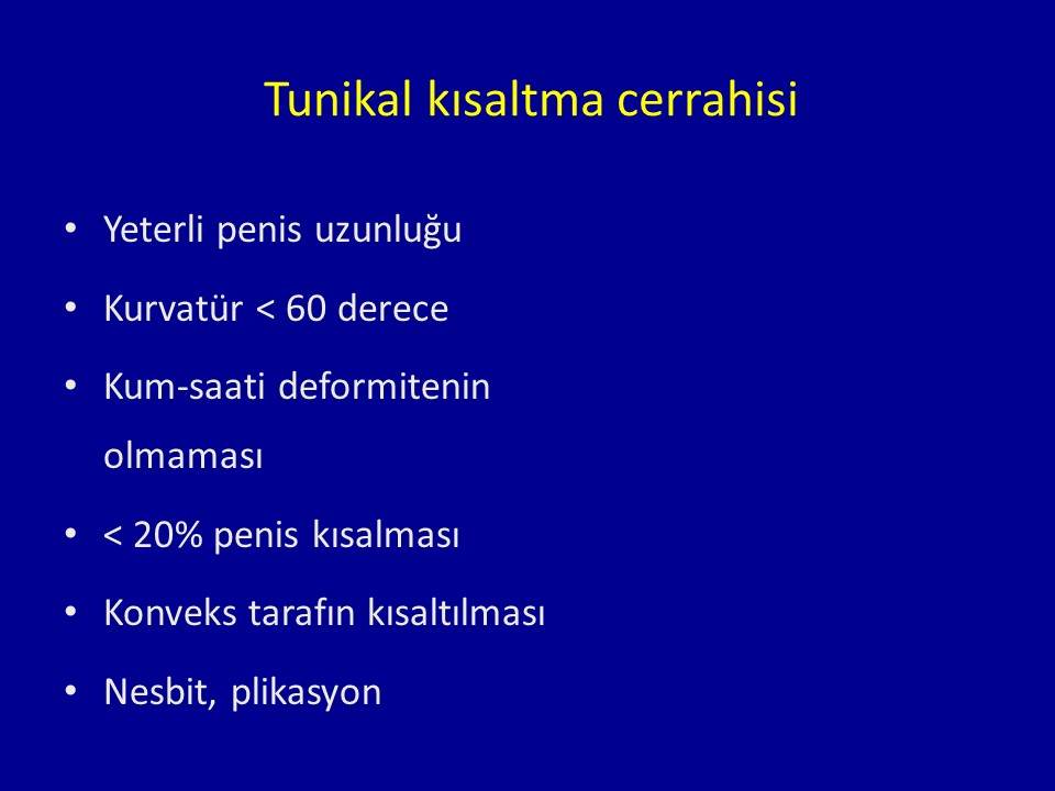 Peyronie Rekonstrüksiyon ve Penil Protez Teknikleri